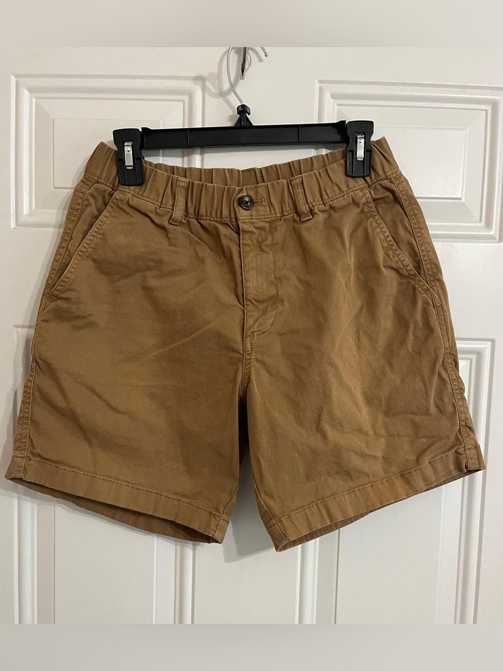 BearBottom Clothing Shorts Men’s M Tan Stretch 6.5" Inseam Chino Preppy